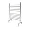 Amba Products 38" Stainless Steel Polished 10 Cylindrical Bars Freestanding Towel Warmer